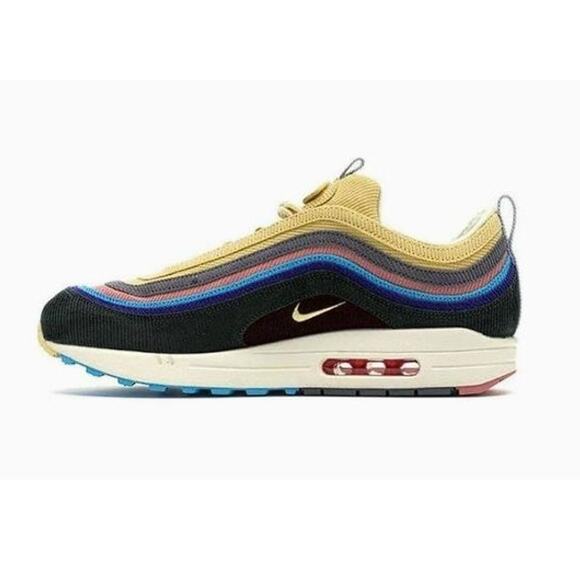 NIKE Men's Nike Air Max 1/97 Sean Wotherspoon Shoes Size 8.5 - Picture 6 of 10